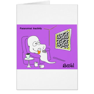 Paranormal inactivity.