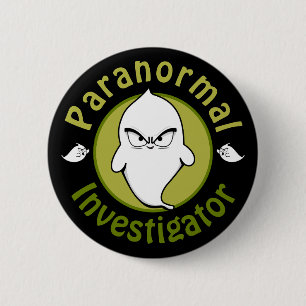 Paranormal Investigator  6 Cm Round Badge