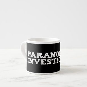 Paranormal Investigator Ghost Hunting Espresso Cup
