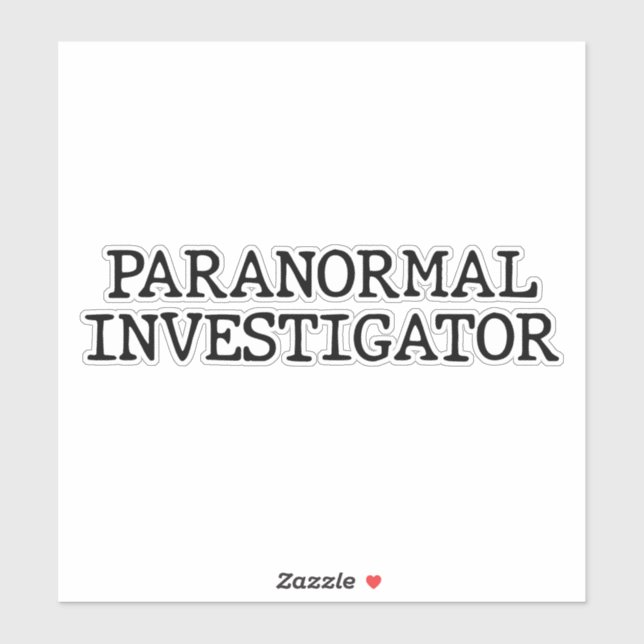 Paranormal Investigator Ghost Hunting EVP (Sheet)