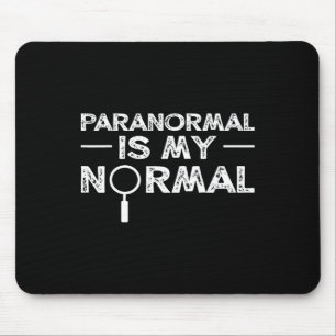 Paranormal Investigator Ghost Hunting Funny Gift Mouse Mat