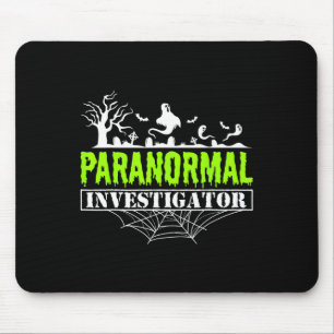 Paranormal Investigator Ghost Hunting Ghost Hunter Mouse Mat