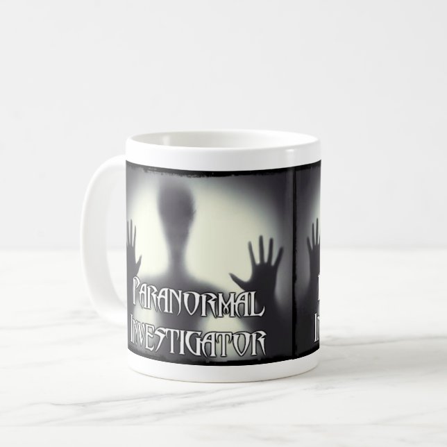 Paranormal Investigator Ghost Mug (Front Left)