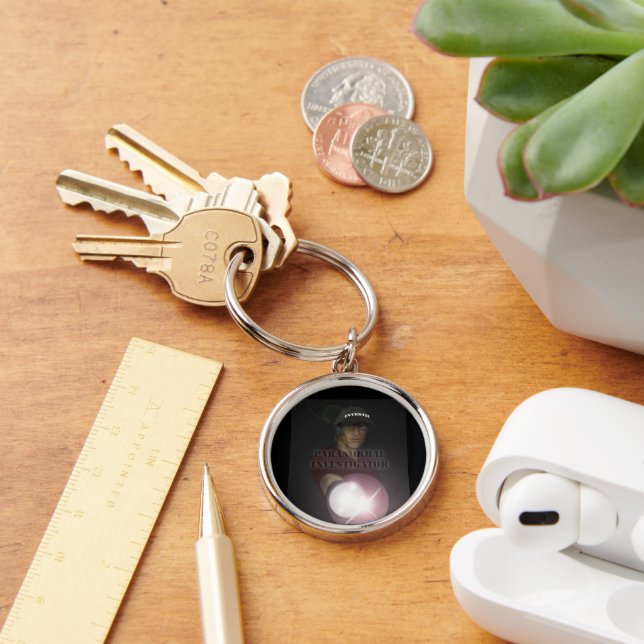Paranormal Investigator Key Ring (Desk)