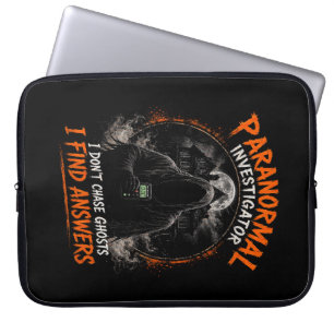 Paranormal Investigator Laptop Sleeve