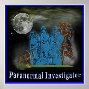 paranormal investigator poster