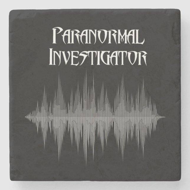 Paranormal Investigator Soundwave Marble Coaster (Front)