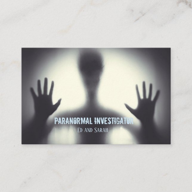 Paranormal Investigator The Beyond Business Card (Front)