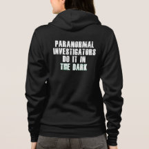 Paranormal Investigators Humour (White)