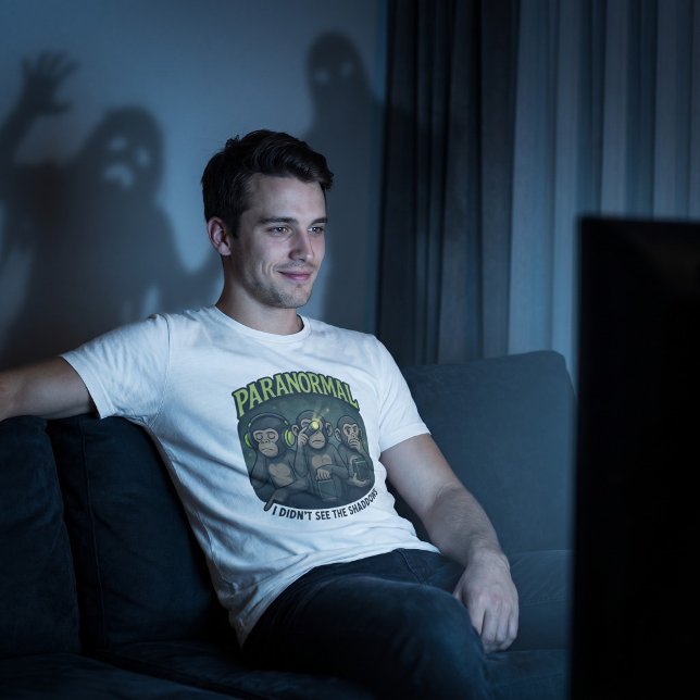 Paranormal Monkey Ghost-Hunting Tee (Creator Uploaded)