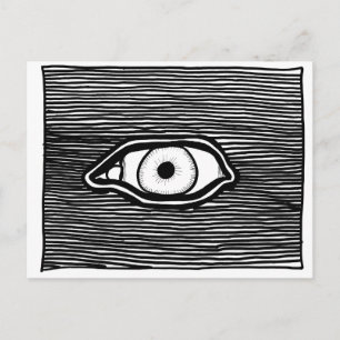 ParanormalPrints Post Card 'Omniscient Eye'