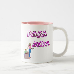 Paraprofessional Diva Two-Tone Coffee Mug