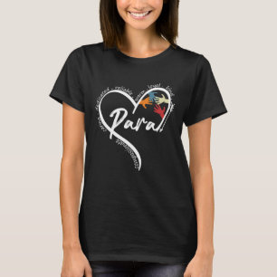 Paraprofessional Graphic Tees Tops Back To School