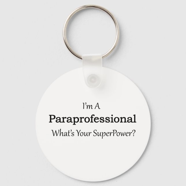 Paraprofessional Key Ring (Front)