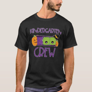 Paraprofessional Kindergarten Boo Crew Halloween P T-Shirt