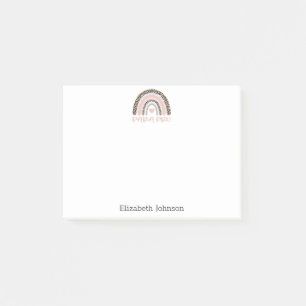 Paraprofessional Para Pro Rainbow Gift Post-it Notes