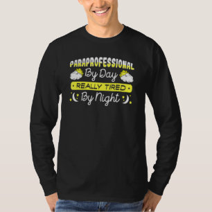Paraprofessional Paraeducator Para-Pro Teachers Ai T-Shirt
