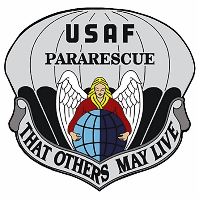 Pararescue Photo Sculpture (Front)