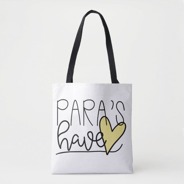 Para's Have Heart Tote (Front)
