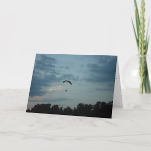 "Parasailer" Get Well Card