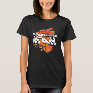 Parasaurolophus Dinosaur Mum Paleontology Parasaur T-Shirt