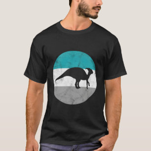 Parasaurolophus Retro Dinosaur Gift For Men Or Boy T-Shirt