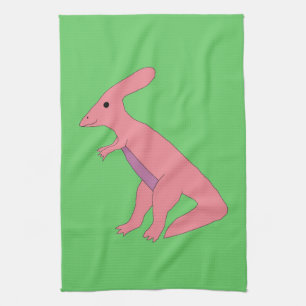 Parasaurolophus towel