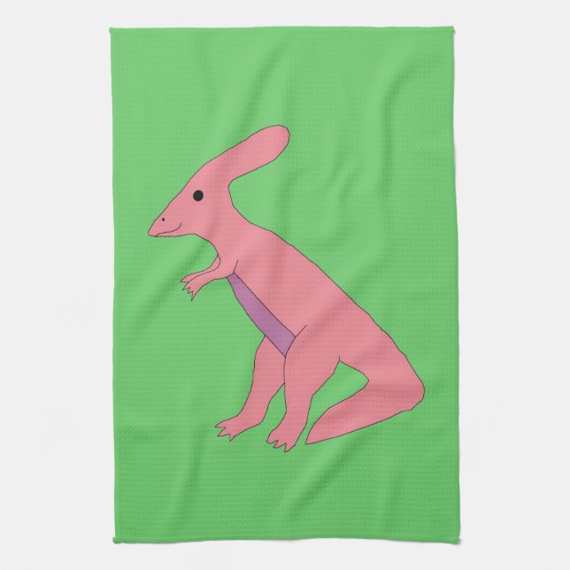 Parasaurolophus towel (Vertical)