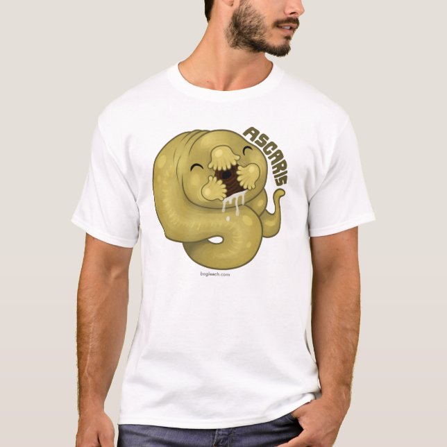 PARASITES: Ascaris T-Shirt (Front)