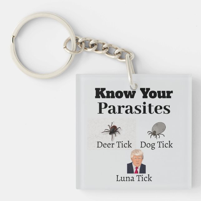 Parasites Keychain (Front)