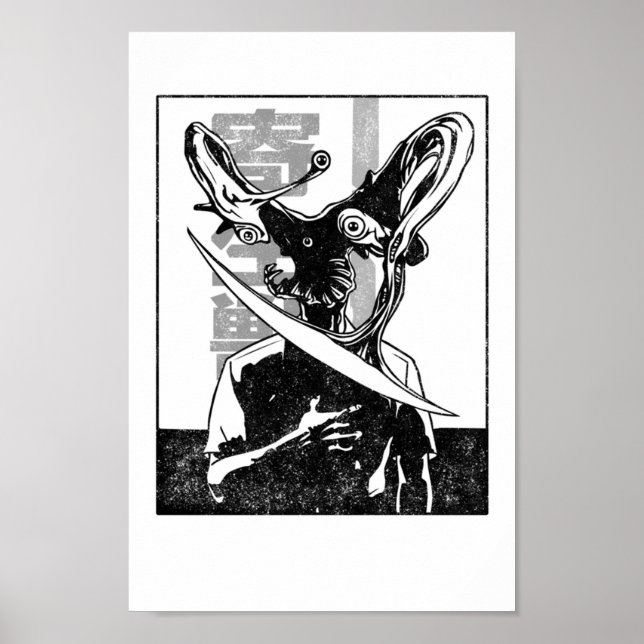 Parasyte Manga Style Poster (Front)