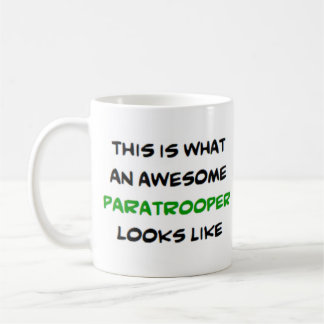 paratrooper, awesome coffee mug