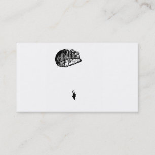 Paratrooper Business Cards