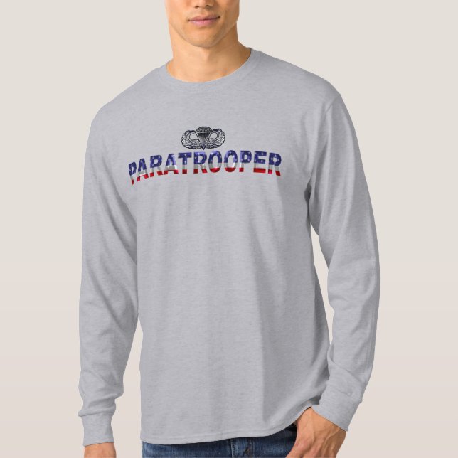 Paratrooper “Proud Airborne” T-Shirt (Front)