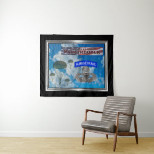 Paratrooper Tapestry