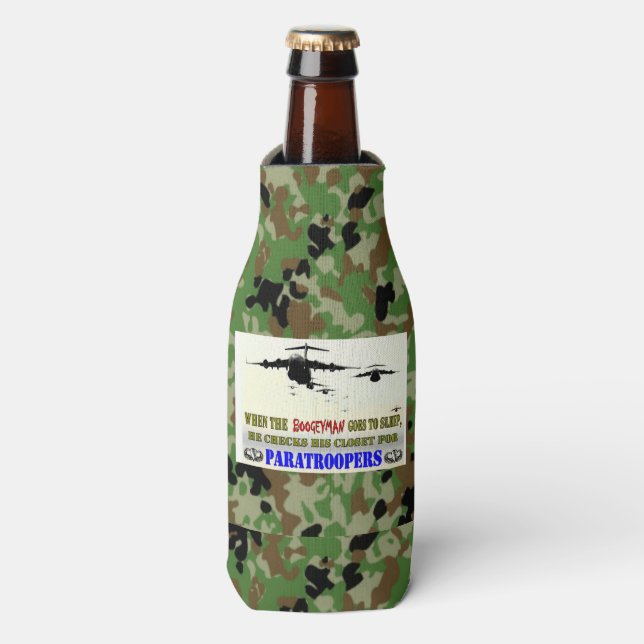 PARATROOPERS BOTTLE COOLER (Bottle Front)