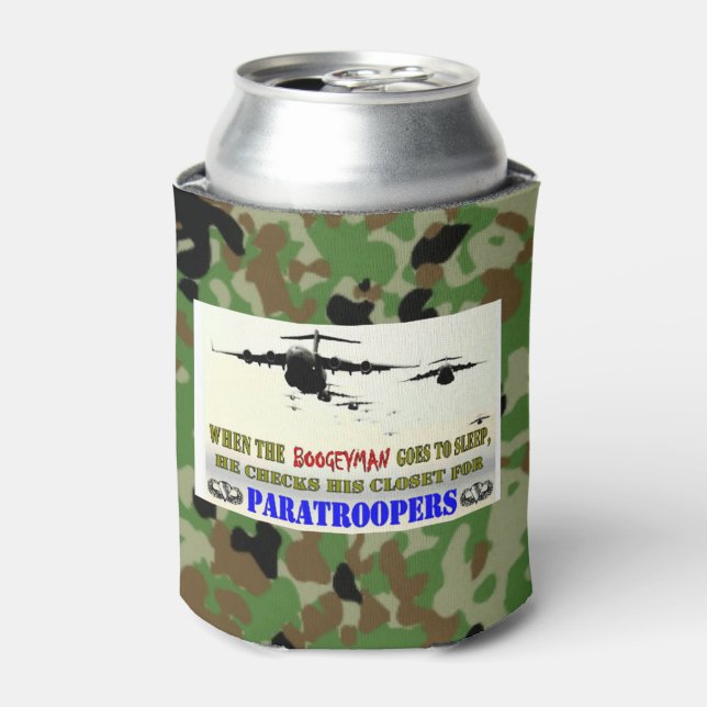 PARATROOPERS CAN COOLER (Can Front)