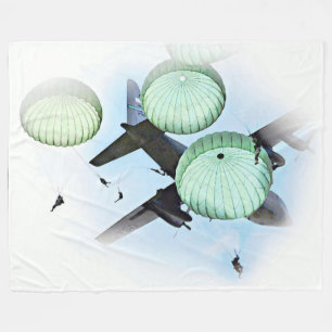 PARATROOPERS FLEECE BLANKET
