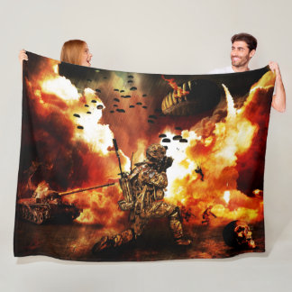 PARATROOPERS of the APOCALYPSE Fleece Blanket