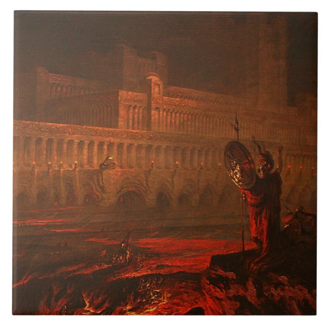 Parau na te Varua ino (Words of the Devil), 1892 Tile (Front)