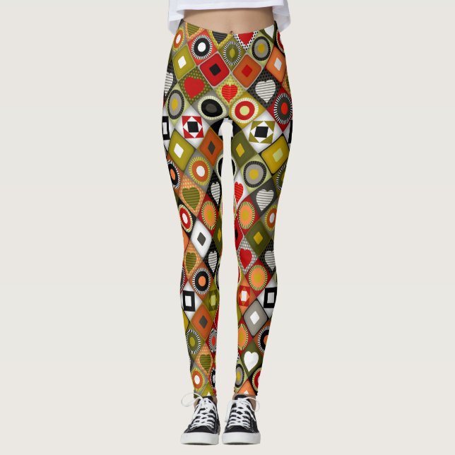 parava festive diamond leggings (Front)