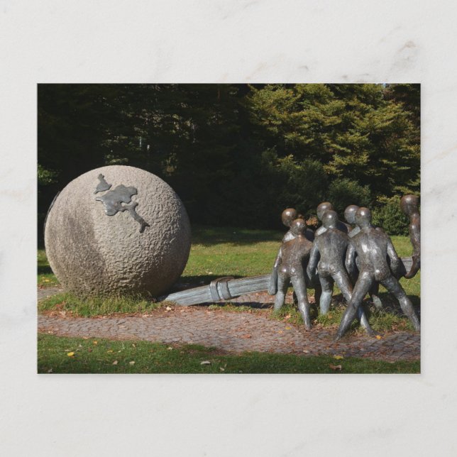 Parc de la Tête d'or Lyon Postcard (Front)