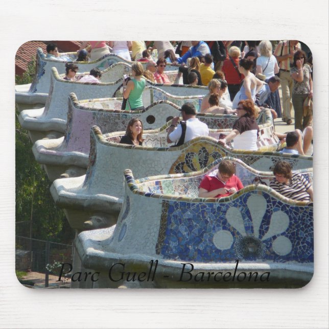 Parc Guell Mouse Mat (Front)