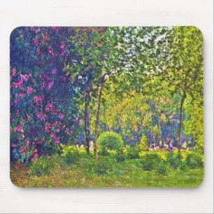 Parc Monceau Claude Monet Mouse Mat