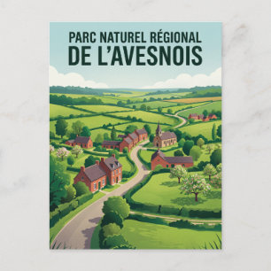 Parc naturel régional de l'Avesnois France Postcard