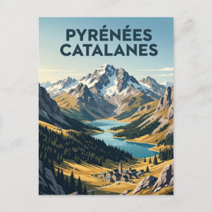 Parc naturel régional des Pyrénées catalanes Postcard