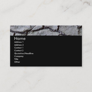 Parched Earth Dark Business Card