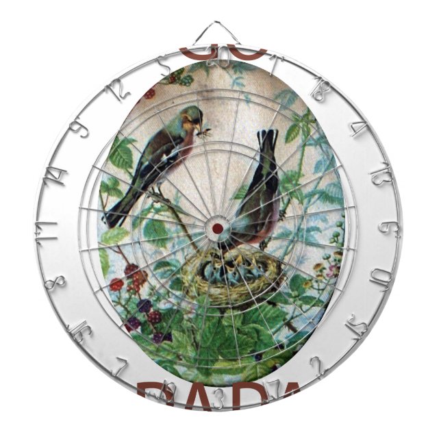 Parched Parents, Precious Chicks: A Nature's Story Dartboard (Front)