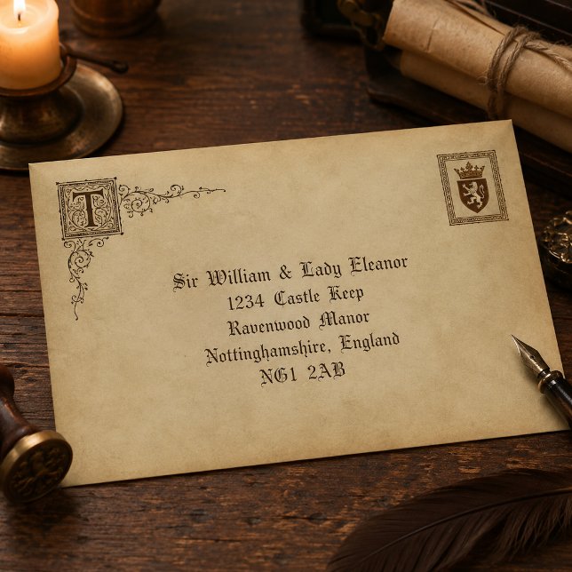 Parchment faux Mediaeval Envelopes (Creator Uploaded)