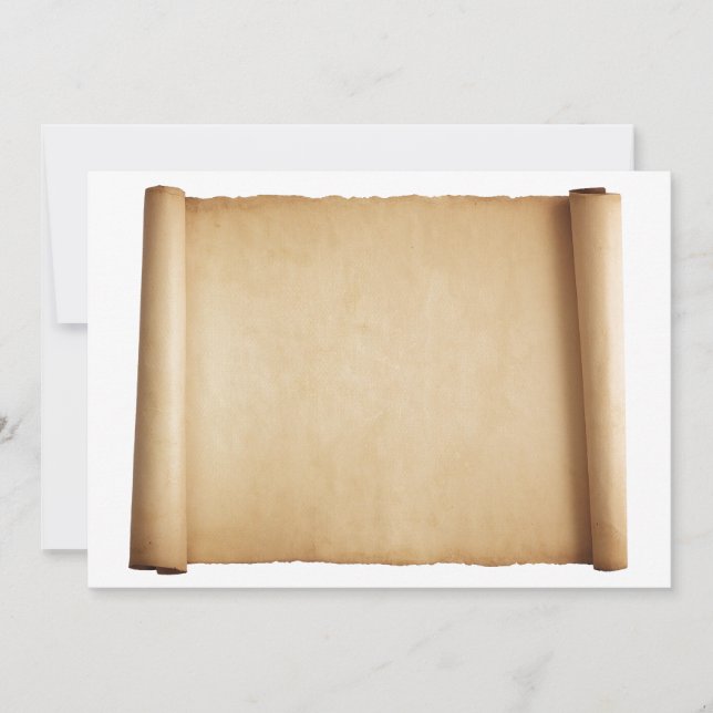 Parchment invitation (Front)